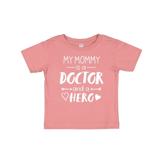 Inktastic My Mommy is a Doctor and a Hero Boys or Girls Baby T-Shirt