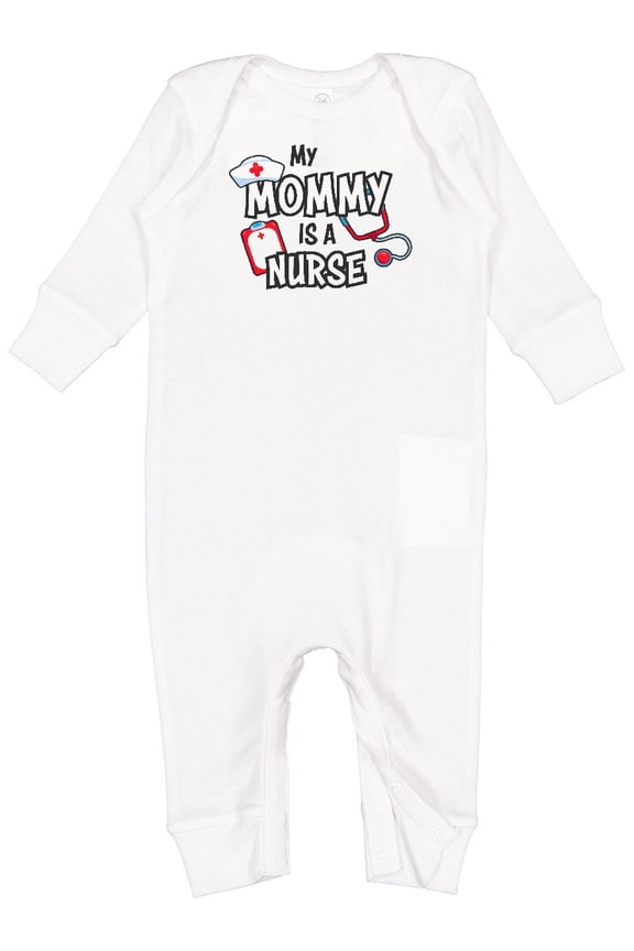 My Mommy is a Nurse Baby Romper Coveralls