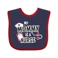 thumbnail image 1 of Inktastic My Mommy is a Nurse Boys or Girls Baby Bib, 1 of 4