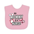 thumbnail image 1 of Inktastic My Mommy is a Nurse Boys or Girls Baby Bib, 1 of 4