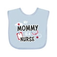 thumbnail image 1 of Inktastic My Mommy is a Nurse Boys or Girls Baby Bib, 1 of 4