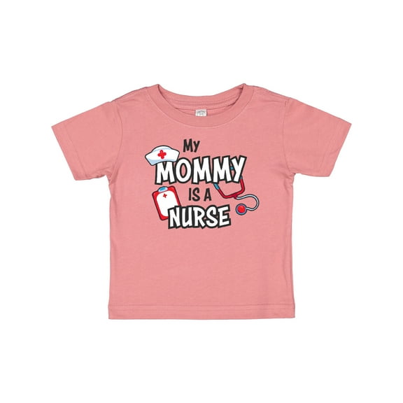 Inktastic My Mommy is a Nurse Boys or Girls Baby T-Shirt