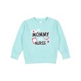 thumbnail image 1 of Inktastic My Mommy is a Nurse Toddler Sweatshirt, 1 of 4