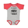 thumbnail image 1 of Inktastic My Mommy is a Nurse and a Hero Boys or Girls Baby Bodysuit, 1 of 5