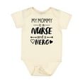thumbnail image 1 of Inktastic My Mommy is a Nurse and a Hero Boys or Girls Baby Bodysuit, 1 of 5