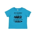 thumbnail image 1 of Inktastic My Mommy is a Nurse and a Hero Boys or Girls Baby T-Shirt, 1 of 5