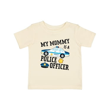 Inktastic My Mommy is a Police Officer Boys or Girls Baby T-Shirt