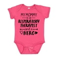 thumbnail image 1 of Inktastic My Mommy is a Respiratory Therapist and a Hero Boys or Girls Baby Bodysuit, 1 of 5