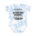 thumbnail image 1 of Inktastic My Mommy is a Respiratory Therapist and a Hero Boys or Girls Baby Bodysuit, 1 of 5