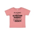 thumbnail image 1 of Inktastic My Mommy is a Respiratory Therapist and a Hero Boys or Girls Baby T-Shirt, 1 of 5