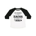 thumbnail image 1 of Inktastic My Mommy is a Teacher and a Hero Boys or Girls Toddler T-Shirt, 1 of 5