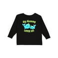 thumbnail image 1 of Inktastic My Mommy loves me- cute narwhal Boys or Girls Long Sleeve Toddler T-Shirt, 1 of 5