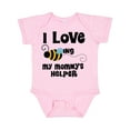 thumbnail image 1 of Inktastic My Mommy's Helper Little Bee Kids Boys or Girls Baby Bodysuit, 1 of 5