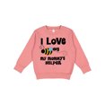 thumbnail image 1 of Inktastic My Mommy's Helper Little Bee Kids Toddler Sweatshirt, 1 of 4