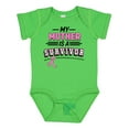 thumbnail image 1 of Inktastic My Mother is a Survivor Breast Cancer Awareness Boys or Girls Baby Bodysuit, 1 of 5