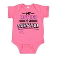 thumbnail image 1 of Inktastic My Mother is a Survivor Breast Cancer Awareness Boys or Girls Baby Bodysuit, 1 of 5