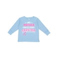 thumbnail image 1 of Inktastic My Mother is a Survivor Breast Cancer Awareness Boys or Girls Long Sleeve Toddler T-Shirt, 1 of 5