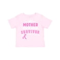 thumbnail image 1 of Inktastic My Mother is a Survivor Breast Cancer Awareness Boys or Girls Toddler T-Shirt, 1 of 5