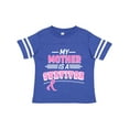 thumbnail image 1 of Inktastic My Mother is a Survivor Breast Cancer Awareness Boys or Girls Toddler T-Shirt, 1 of 5