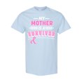 thumbnail image 1 of Inktastic My Mother is a Survivor Breast Cancer Awareness T-Shirt, 1 of 5