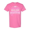 thumbnail image 1 of Inktastic My Mother is a Survivor Breast Cancer Awareness T-Shirt, 1 of 5
