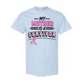 thumbnail image 1 of Inktastic My Mother is a Survivor Breast Cancer Awareness T-Shirt, 1 of 5