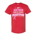 thumbnail image 1 of Inktastic My Mother is a Survivor Breast Cancer Awareness T-Shirt, 1 of 5