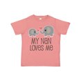 thumbnail image 1 of Inktastic My Nan Loves Me Grandchild Boys or Girls Toddler T-Shirt, 1 of 5