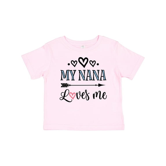 Inktastic My Nana Grandma Loves Me Girls Girls Baby T-Shirt