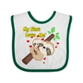 thumbnail image 1 of Inktastic My Nana Loves Me Boys or Girls Baby Bib, 1 of 4