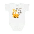 thumbnail image 1 of Inktastic My Nana Loves Me Boys or Girls Baby Bodysuit, 1 of 5