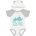 thumbnail image 1 of Inktastic My Nana Loves Me Boys or Girls Baby Bodysuit, 1 of 5