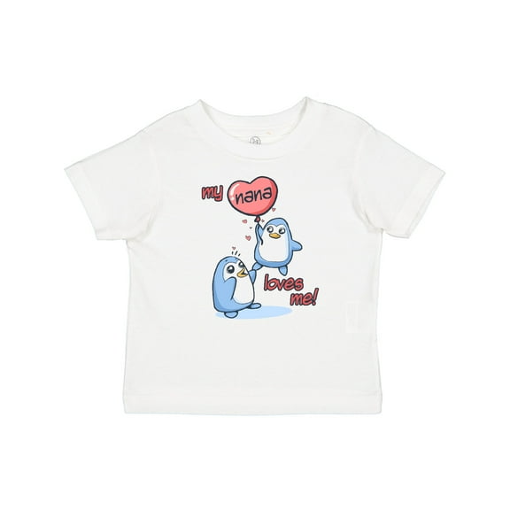 Inktastic My Nana Loves Me Boys or Girls Baby T-Shirt