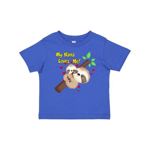 Inktastic My Nana Loves Me Boys or Girls Baby T-Shirt