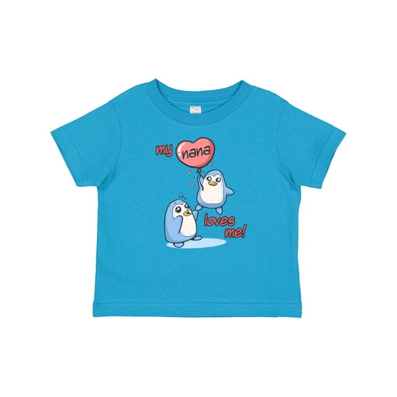 Inktastic My Nana Loves Me Boys or Girls Baby T-Shirt