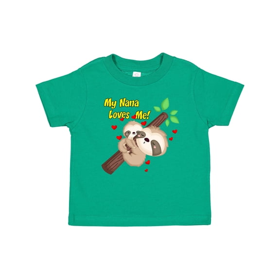 Inktastic My Nana Loves Me Boys or Girls Baby T-Shirt