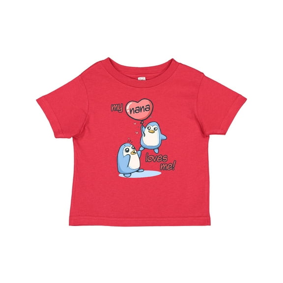 Inktastic My Nana Loves Me Boys or Girls Baby T-Shirt