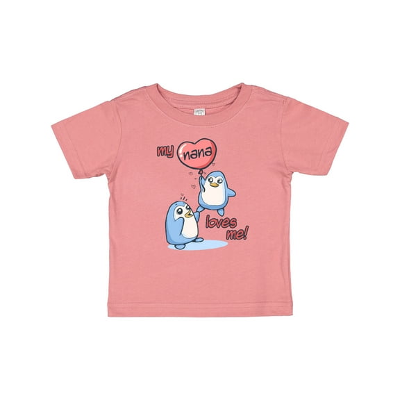 Inktastic My Nana Loves Me Boys or Girls Baby T-Shirt