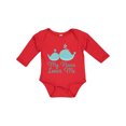thumbnail image 1 of Inktastic My Nana Loves Me Boys or Girls Long Sleeve Baby Bodysuit, 1 of 5