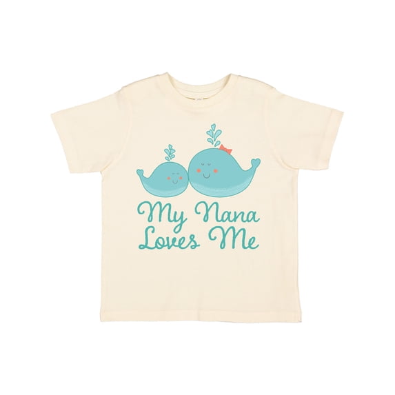 Inktastic My Nana Loves Me Boys or Girls Toddler T-Shirt