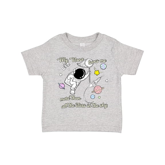 Inktastic My Nana Loves Me Boys or Girls Toddler T-Shirt