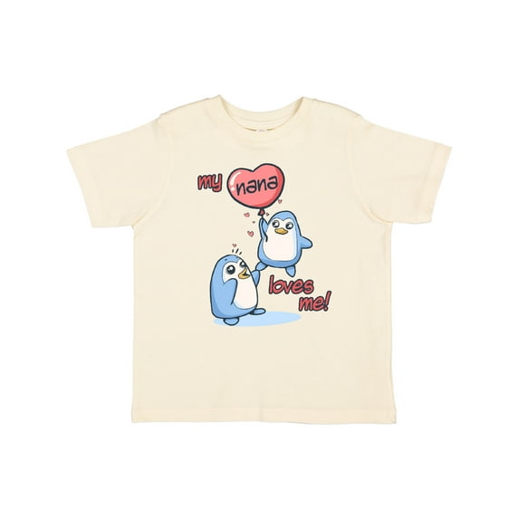 Inktastic My Nana Loves Me Boys or Girls Toddler T-Shirt