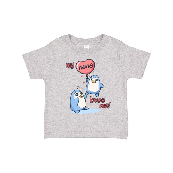 Inktastic My Nana Loves Me Boys or Girls Toddler T-Shirt