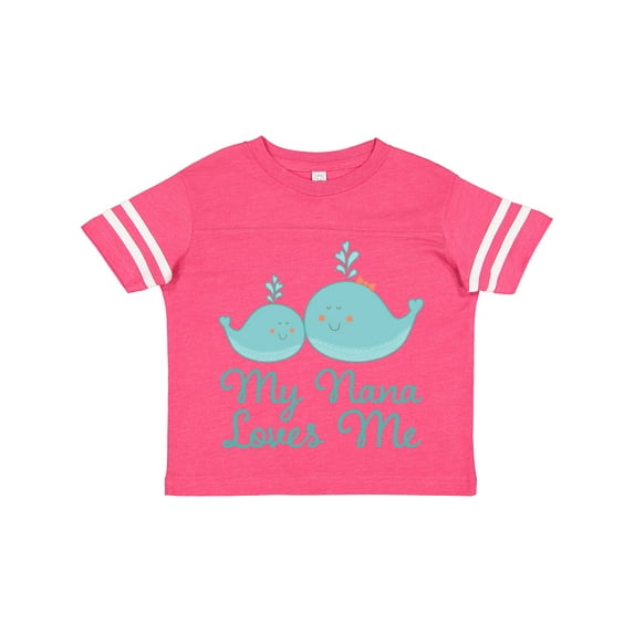 Inktastic My Nana Loves Me Boys or Girls Toddler T-Shirt