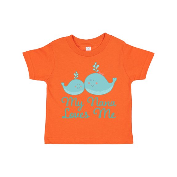 Inktastic My Nana Loves Me Boys or Girls Toddler T-Shirt