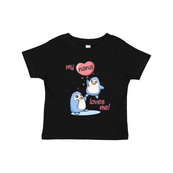 Inktastic My Nana Loves Me Boys or Girls Toddler T-Shirt