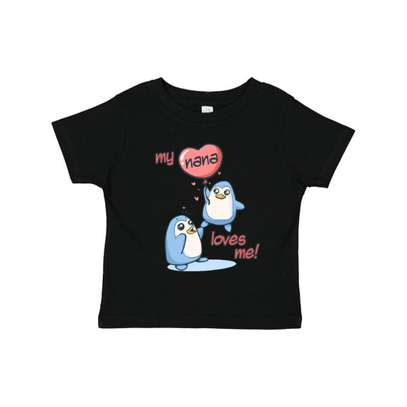 Inktastic My Nana Loves Me Boys or Girls Toddler T-Shirt
