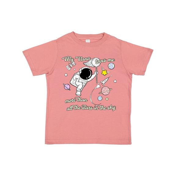 Inktastic My Nana Loves Me Boys or Girls Toddler T-Shirt