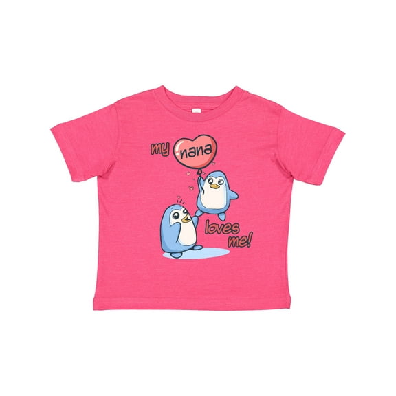 Inktastic My Nana Loves Me Boys or Girls Toddler T-Shirt