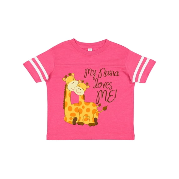 Inktastic My Nana Loves Me Boys or Girls Toddler T-Shirt